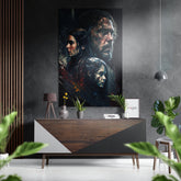 Game of Thrones Brushed Aluminum Dibond Wall Art.